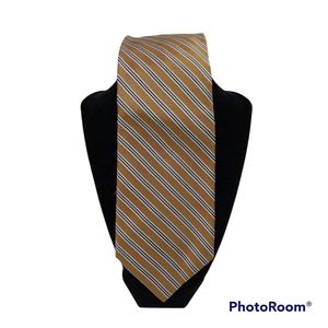 JoS. A. Bank Striped 100% Silk Tie